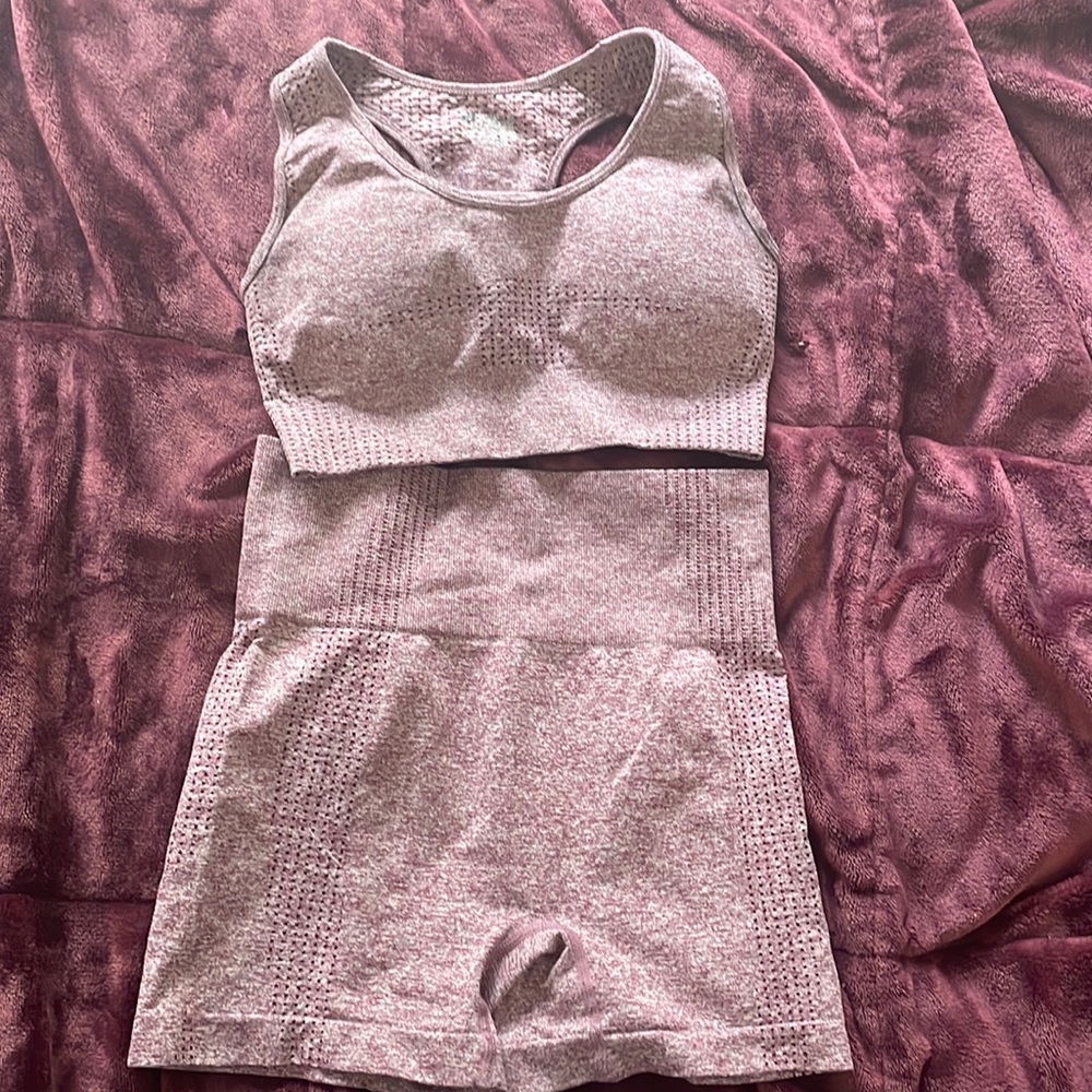 Mauve Workout Set
